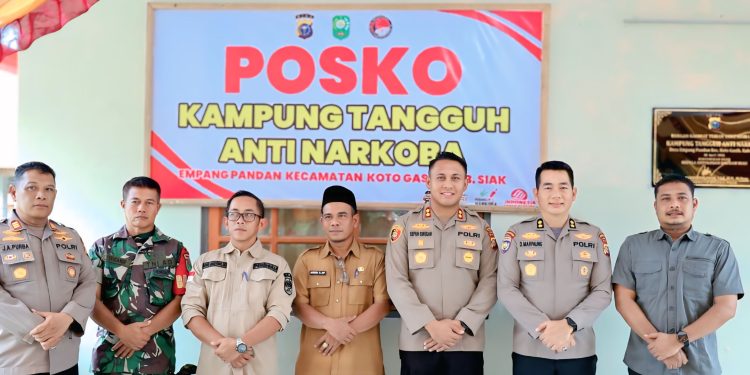 Perkuat Benteng Generasi Muda, Polres Siak Lantik Duta Anti Narkoba dan Revitalisasi Kampung Tangguh Anti Narkoba