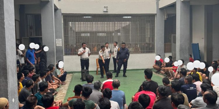 Perketat Keamanan, Lapas Narkotika Rumbai Gelar Sosialisasi dan Penguatan Tata Tertib Bagi Warga Binaan
