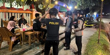 Tim RAGA Polres Kuansing Intensifkan Patroli Malam, Kapolres Tekankan Upaya Preventif Jaga Kamtibmas