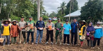 Polsek Pangean Dukung Swasembada Pangan melalui Penanaman Jagung Pipil Kuartal I Tahun 2026