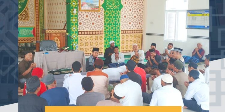 WBP Lapas Narkotika Rumbai Ikuti Praktik Memandikan Jenazah