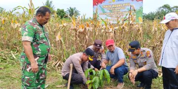 Kapolres Kuansing Grand Policing di Singingi Hilir, Ajak Masyarakat Jaga Hutan dan Cegah Karhutla