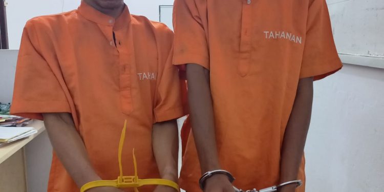 Polsek Kampar Tangkap 2 Pelaku Peredaran Narkoba, Berhasil amankan 5,71 Gram Sabu-sabu
