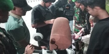 Tim Raga Res Kampar Bersama TNI Laksanakan Patroli Humanis Malam Hari, Jaga Kamtibmas Di Berbagai Titik Strategis Bangkinang