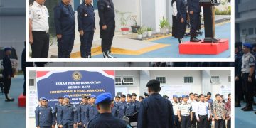 Apel Ikrar Pemasyarakatan Bersih dari Handphone Ilegal, Narkoba, dan Penipuan