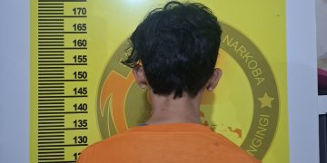 Tim Elang Kuantan Bekuk Pengguna Sabu di Pinggir Kolam, Sempat Kabur ke Arah Sungai