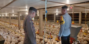 Kunjugan Bhabinkamtibmas Polsek Kelayang, Modernisasi Ketahanan Pangan Masa Depan