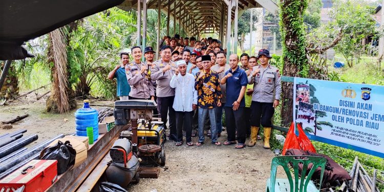 Doa Bersama Awali Pembangunan Jembatan Merah Putih Presisi Tahap II di Desa Ransang