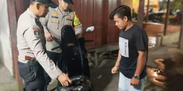 Polsek Jajaran Polres Kuantan Singingi Gelar KRYD, Situasi Wilayah Aman dan Kondusif