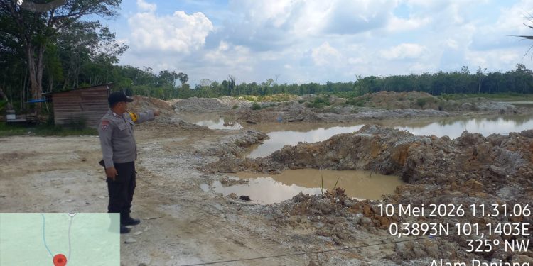Pengecekan Lokasi Galian C Desa Simpang Petai Temukan Tidak Ada Aktivitas, Lokasi Sudah Tutup Sejak Lama