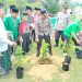 Kolaborasi Polsek Tualang dan Ponpes Fataha Hijaukan Lingkungan Lewat Green Policin