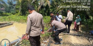 Polres Kuansing Tindak Lanjuti Laporan Masyarakat Terkait Aktivitas PETI Melalui Call Center 110