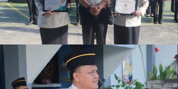 Lapas Pasir Pangarayan Gelar Apel Pagi, Berikan Penghargaan Pegawai Teladan dan Ruangan Terbersih