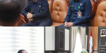 Lapas Pasir Pangarayan Jalin Silaturahmi dengan PN Pasir Pengaraian