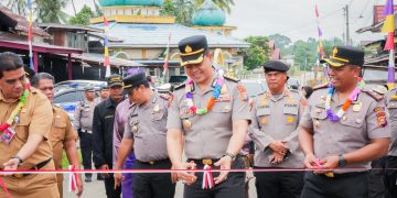 Polda Riau dan Pemkab Rohul Resmikan Desa Rambah Hilir Sebagi Kampung Tangguh Anti Narkoba 2026