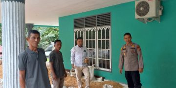 KAPOLSEK TAPUNG HILIR PERIKSA HASIL PANEN JAGUNG, 6 DESA HASILKAN 4 TON UNTUK PROGRAM KETAHANAN PANGAN