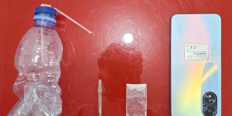 Satresnarkoba Polres Rohul Tangkap Pengguna Sabu di Rambah Tengah Barat, Sita Barang Bukti 0,67 Gram