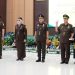Kejati Riau, Melantik dan mengambil sumpah Jabatan Sejumlah Pejabat Struktural di Lingkungan Kejaksaan Tinggi Riau