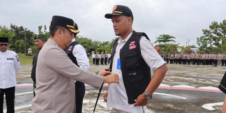 Apel Satgas Anti Narkoba Pelalawan Bersatu Lawan Narkoba 2026