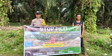 Polsek Jajaran Polres Kuansing Edukasi Masyarakat tentang Dampak dan Larangan PETI