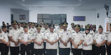 Mengemban Amanah Baru, Tiga Pejabat Struktural Lapas Narkotika Rumbai Dilantik Pada Kanwil Ditjenpas Riau