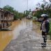 Polsek Pangean dan Kuantan Hilir Intensif Monitoring Banjir di Wilayah Terdampak