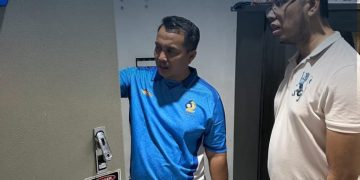 Lapas Narkotika Kelas IIB Rumbai Melakukan Pemeriksaan dan Pendataan Inventaris Kantor di Area Blok Hunian