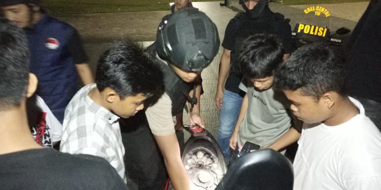 Tim Raga Res Kampar Patroli Malam Minggu Di Bangkinang, Himbau Warga Jaga Kamtibmas – Situasi Aman Dan Kondusif