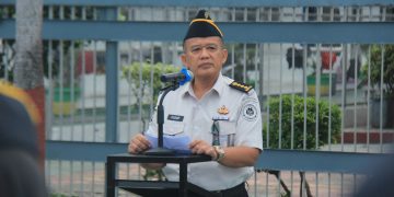 Tegaskan SOP dan Kedisiplinan, Plh. Kalapas Pekanbaru Pimpin Apel Pagi