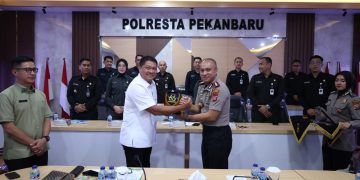 POLRESTA PEKANBARU TERIMA KULIAH KERJA PROFESI SERDIK SESPIMMEN DIKREG KE-66 T.A. 2026