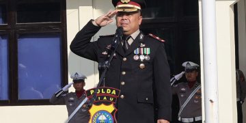 Polres Pelalawan Khidmat Gelar Upacara Harkitnas ke-118: Bangkit Bersama Wujudkan Indonesia Maju