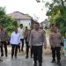 KAPOLRES KAMPAR LAKSANAKAN PENGECEKAN JEMBATAN BARU RENOVASI DI DESA SALO TIMUR