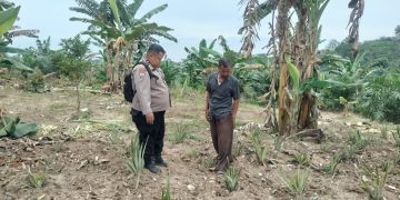 Polres Inhu Tingkatkan Kesadaran Masyarakat Pentingnya Ketahanan Pangan, Manfaatkan Lahan Secara Produktif