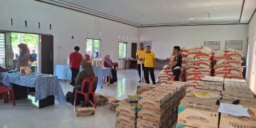 Program JALUR Hadir di Desa Jake, Polres Kuansing Gelar Sambang Nusa, Klinik Apung dan Salurkan Bansos