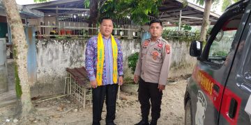 Polsek Kuantan Tengah Hadirkan Program Minggu Kasih di Gereja Santo Antonius, Pererat Kedekatan dengan Masyarakat