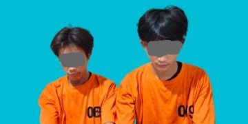 Sat Resnarkoba Polres Pelalawan Gerebek Pondok di Sorek Satu, Dua Pria Diamankan dengan 10 Paket Sabu