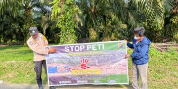 Polsek Jajaran Polres Kuansing Gencarkan Sosialisasi dan Penyuluhan Larangan PETI, Kapolres Tegaskan Komitmen Jaga Lingkungan