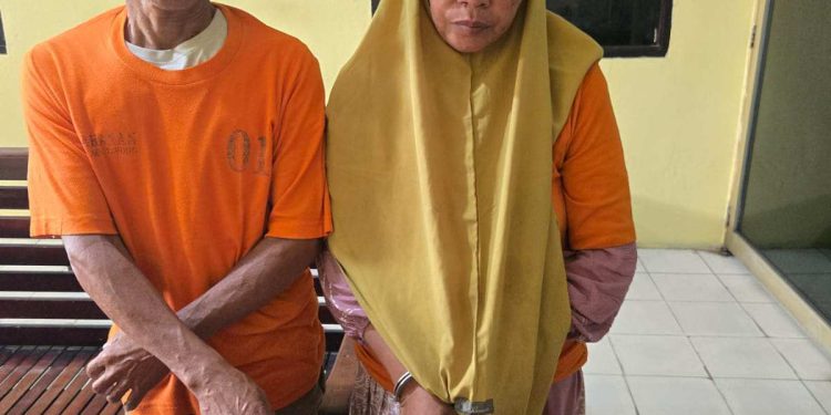 Polsek Tapung Tangkap Pasutri Pelaku Penggelapan Mobil dengan Modus Rental