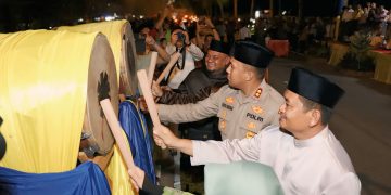 173 Personel Polres Siak Diturunkan Untuk Melakukan Pengamanan Pawai Takbir Idul Adha 1447 H