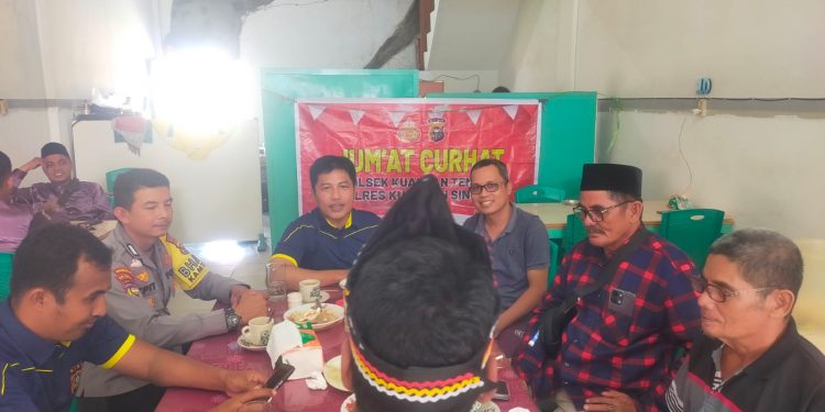 Polsek Jajaran Polres Kuansing Gelar Jumat Curhat, Kapolres: Wujudkan Kedekatan dan Sinergi dengan Masyarakat