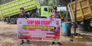 Polsek Jajaran Polres Kuansing Gencarkan Patroli dan Sosialisasi Cegah Karhutla