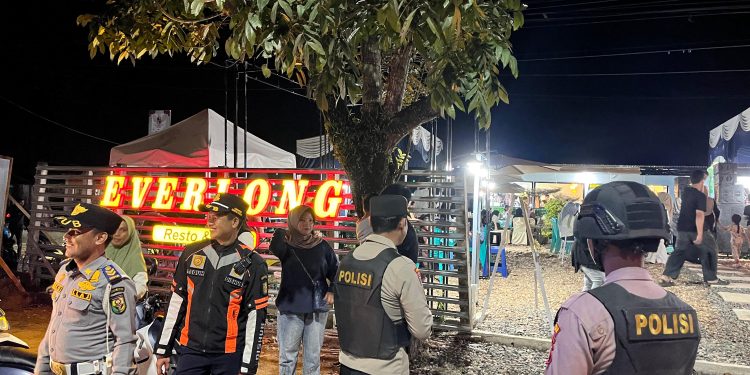 Tim RAGA Polres Kuansing Gelar KRYD Malam Hari, Antisipasi C3 dan Jaga Kondusivitas Kamtibmas