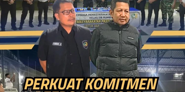 Perkuat Komitmen Zero Narkoba, Kanwil Ditjenpas Riau Razia Gabungan di Lapas Narkotika Rumbai