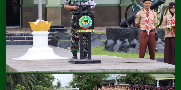 KODIM 0313/KPR GELAR PEMBUKAAN PERSAMI KKRI TA 2026, BENTUK GENERASI MUDA TANGGUH MENUJU INDONESIA EMAS 2045