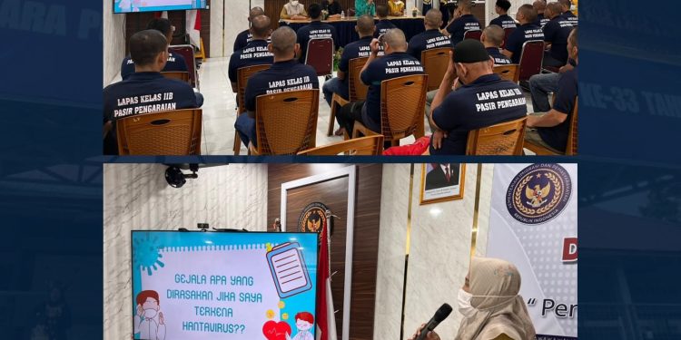 Lapas Pasir Pangarayan Gandeng Puskesmas Rambah Sosialisasikan Pencegahan Hantavirus kepada Warga Binaan