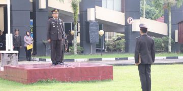 Wakapolres Kuansing Pimpin Upacara Hari Lahir Pancasila 2026, Tegaskan Pancasila sebagai Pemersatu Bangsa dan Pondasi Perdamaian Dunia