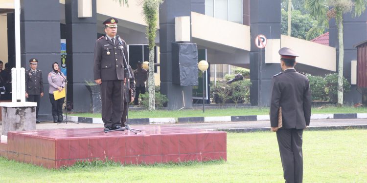 Wakapolres Kuansing Pimpin Upacara Hari Lahir Pancasila 2026, Tegaskan Pancasila sebagai Pemersatu Bangsa dan Pondasi Perdamaian Dunia