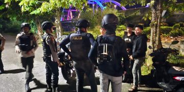 TIM RAGA RES KAMPAR PATROLI MALAM DI BANGKINANG KOTA – ANTISIPASI KEJAHATAN, SITUASI AMAN DAN LALIN LANCAR