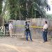 Polsek Kuantan Mudik Pasang Police Line di Sejumlah Lokasi Pengolahan Kayu (Sowmel)