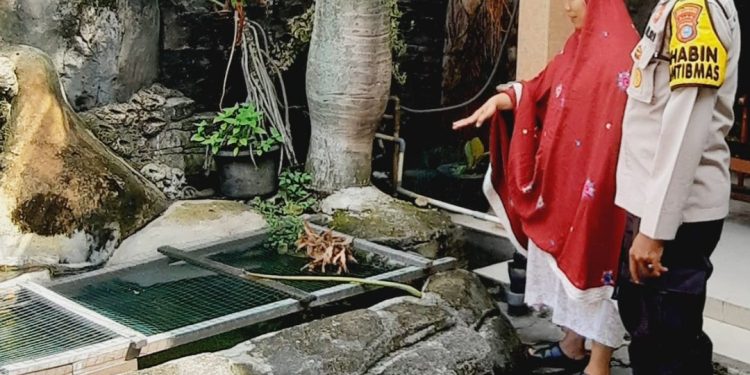Polsek Sukajadi melaksanakan Pengecekan Budidaya Ikan Lele Warga Binaan Dalam Rangka Mendukung Program Ketahanan Pangan.